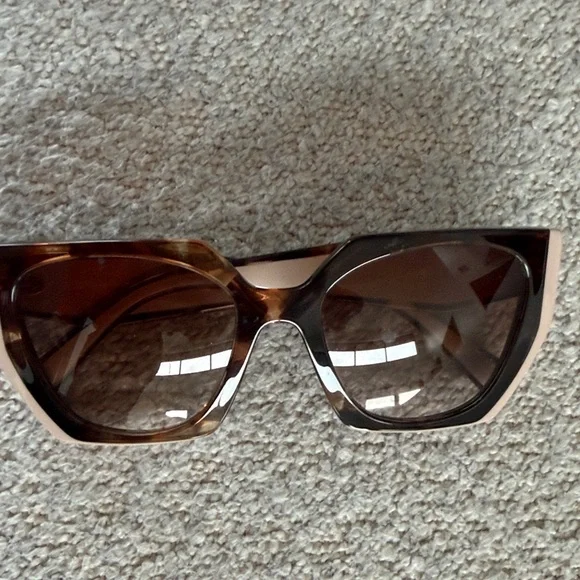 Prada Women's Tortoise Shell Sunglasses - Picture 4 of 14